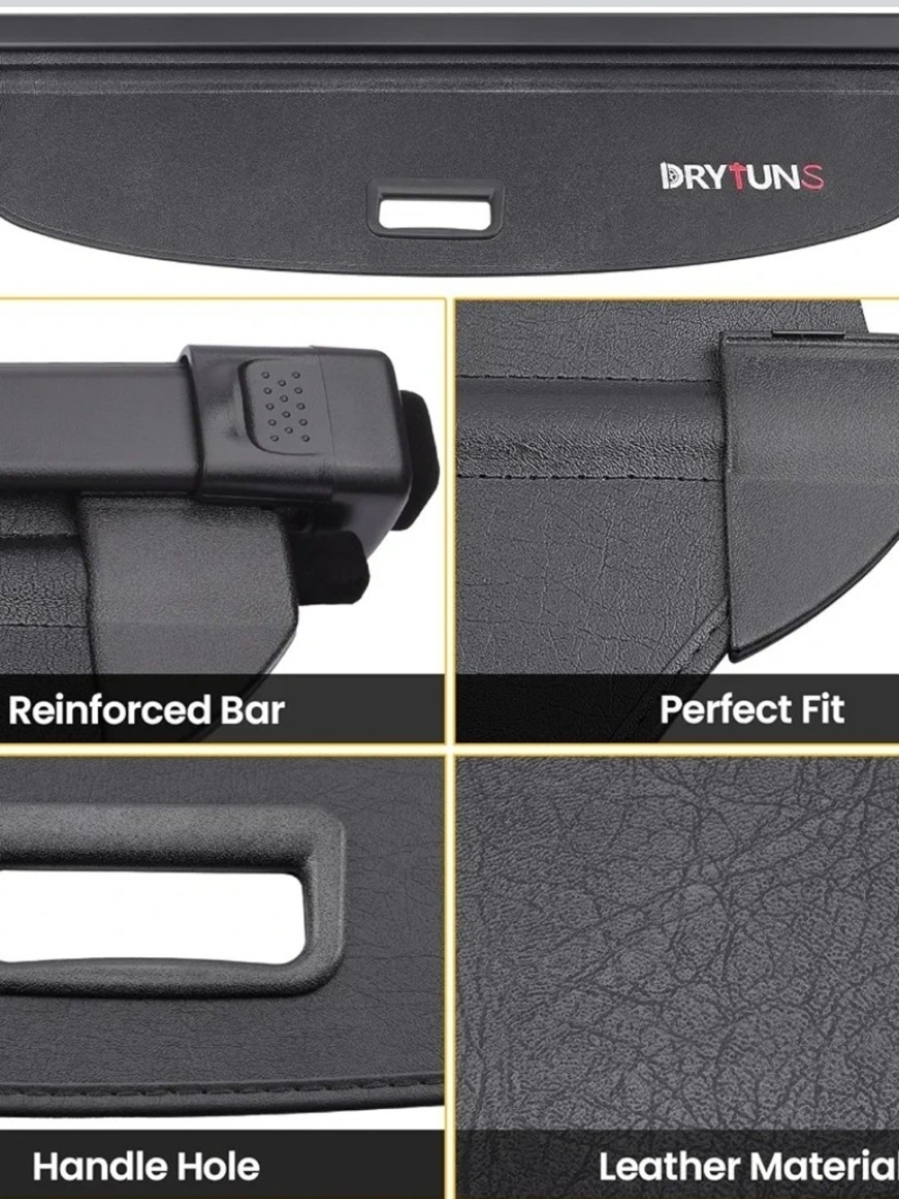 Drytuns Cargo Cover for Mazda CX-50 2023-2026 Retractable Trunk Privacy Shield - Picture 6 of 9